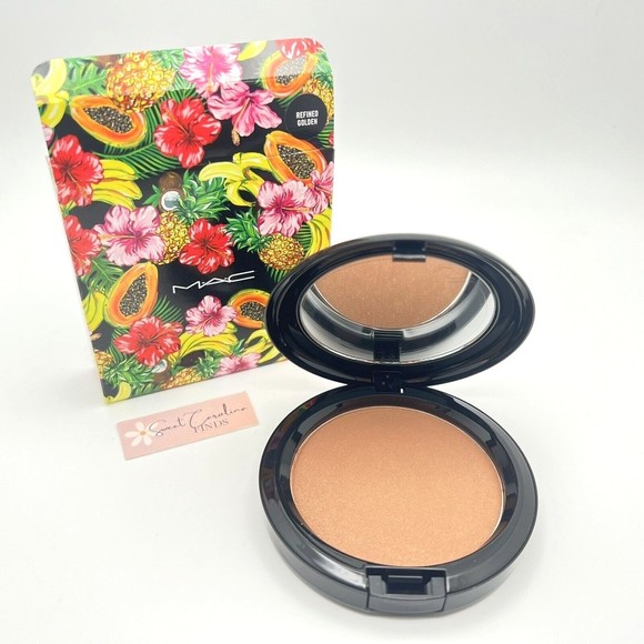 M·A·C Makeup Mac Bronzing Powder Refined Golden Fruity Juicy Collection Matte Bronzer New